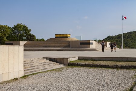 Een monument voor de 30000 slachtoffers van de 1e wereld oorlog in de Elzas